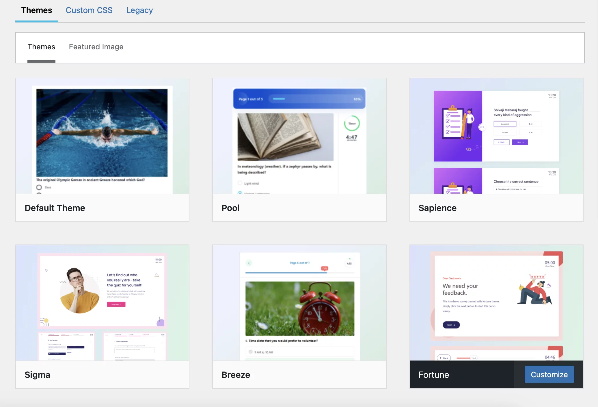 themes-online-exam-plugin
